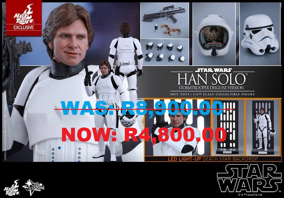 Black Friday Special - PRE-LOVED - Hot Toys - MMS418 - Han Solo (Hot Toys Exclusive)