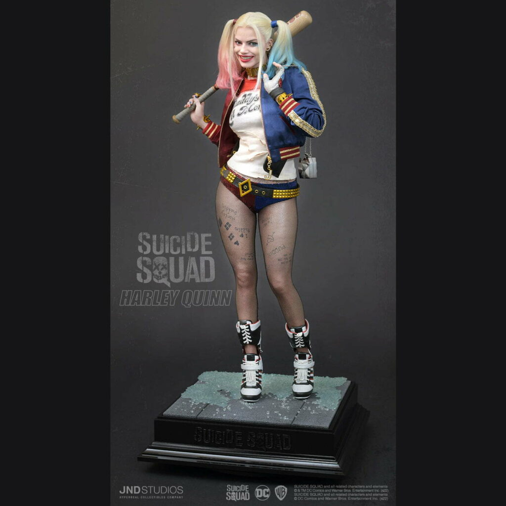 PRE-LOVED - JND STUDIOS - SUICIDE SQUAD - HMS-005 - 1/3 SCALE HARLEY QUINN
