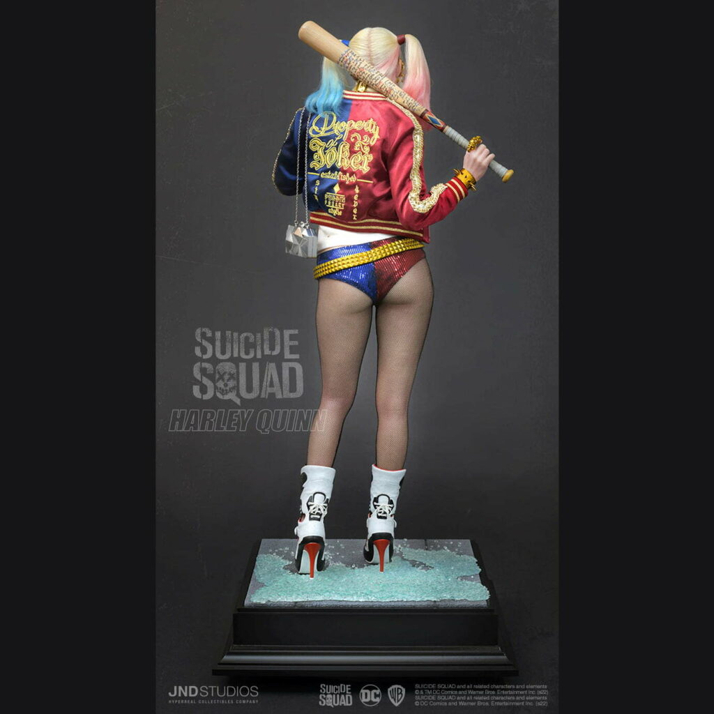 PRE-LOVED - JND STUDIOS - SUICIDE SQUAD - HMS-005 - 1/3 SCALE HARLEY QUINN