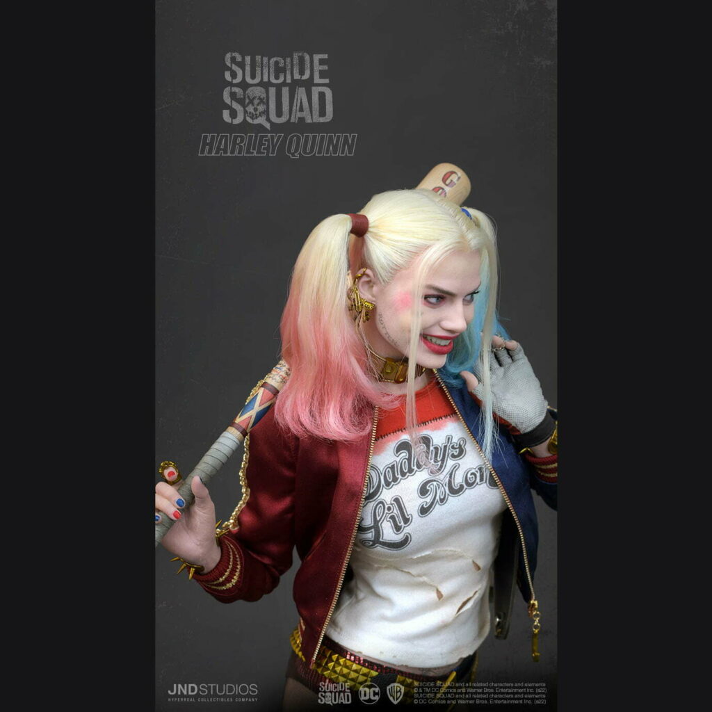 PRE-LOVED - JND STUDIOS - SUICIDE SQUAD - HMS-005 - 1/3 SCALE HARLEY QUINN