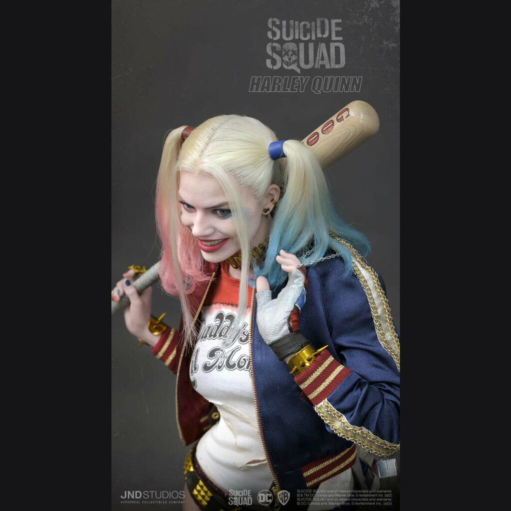 PRE-LOVED - JND STUDIOS - SUICIDE SQUAD - HMS-005 - 1/3 SCALE HARLEY QUINN