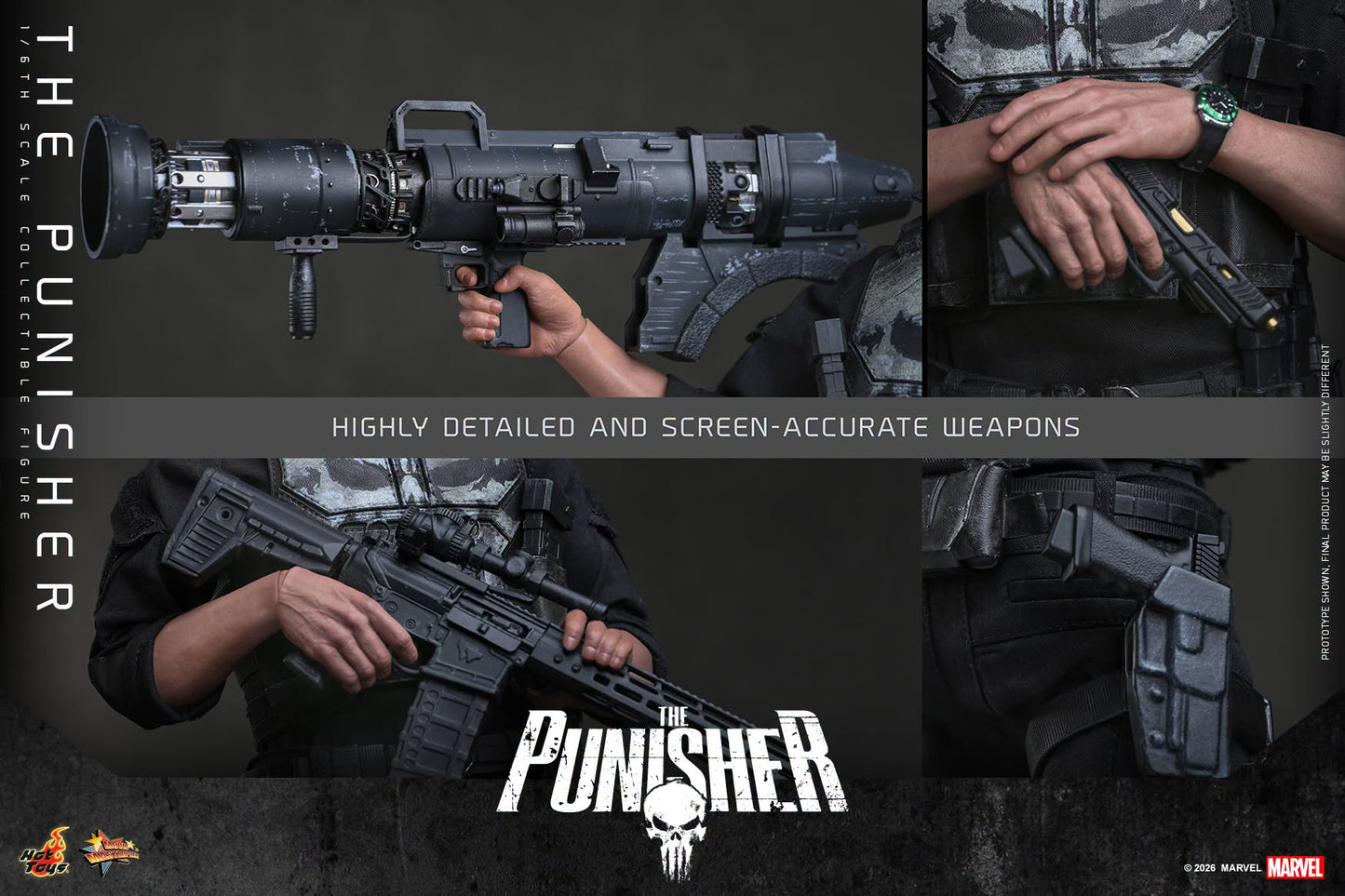 Hot Toys – MMS904 – The Punisher: The Punisher 1/6th scale Collectible Figure - Preorder
