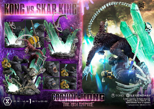 Prime 1 Studio - Godzilla x Kong: The New Empire: Kong vs Skar King