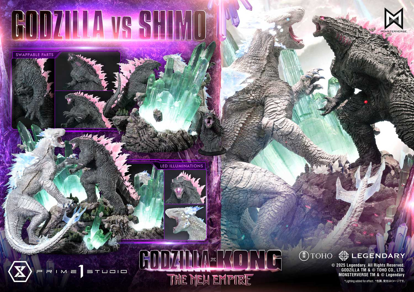 Prime 1 Studio - Godzilla x Kong: The New Empire (Film): Godzilla vs Shimo