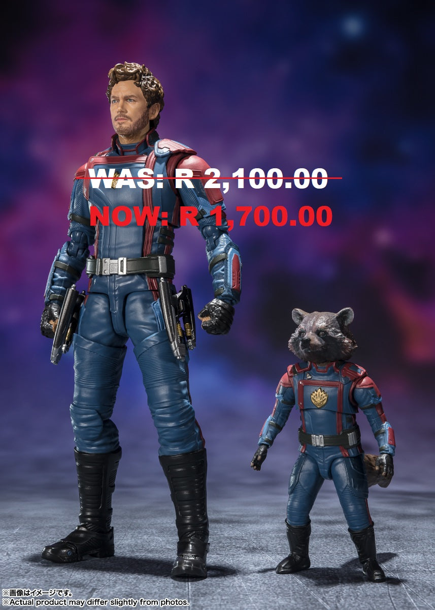 Black Friday Special - Tamashii Nations - S.H.Figuarts - Star Lord & Rocket Raccoon (Guardians of the Galaxy- Vol. 3)