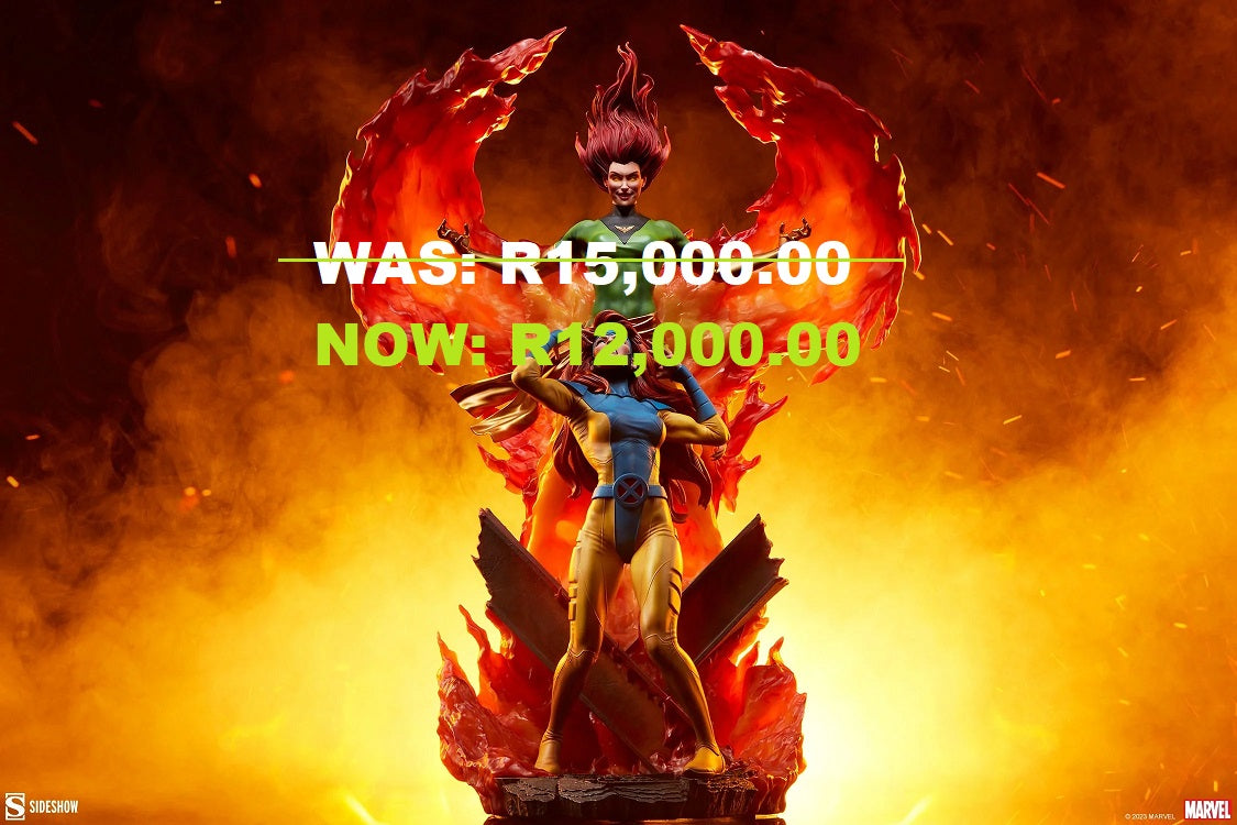 Black Friday Special - PRE-LOVED - SIDESHOW COLLECTIBLES - Phoenix and Jean Grey MAQUETTE