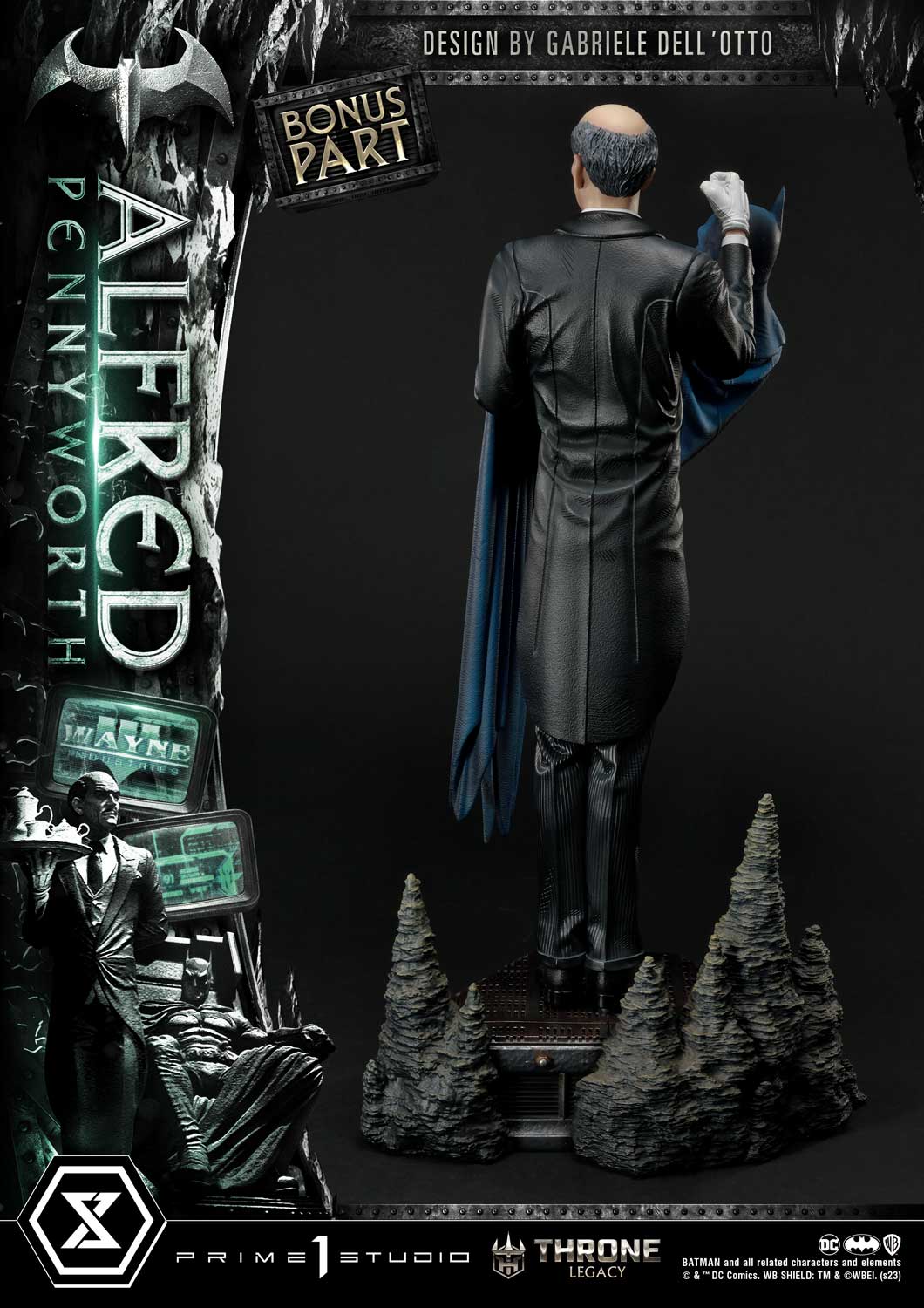 Prime 1 Studio - Batman (Comics): 1/4 scale Alfred Pennyworth (Bonus Version)