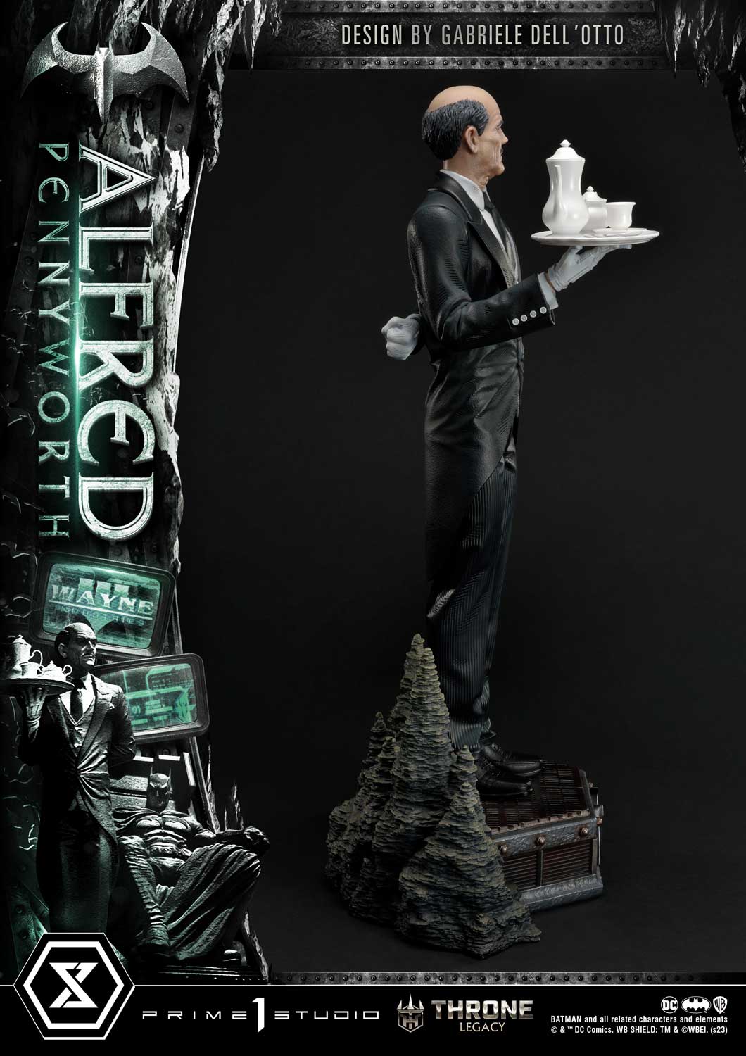 Prime 1 Studio - Batman (Comics): 1/4 scale Alfred Pennyworth (Bonus Version)