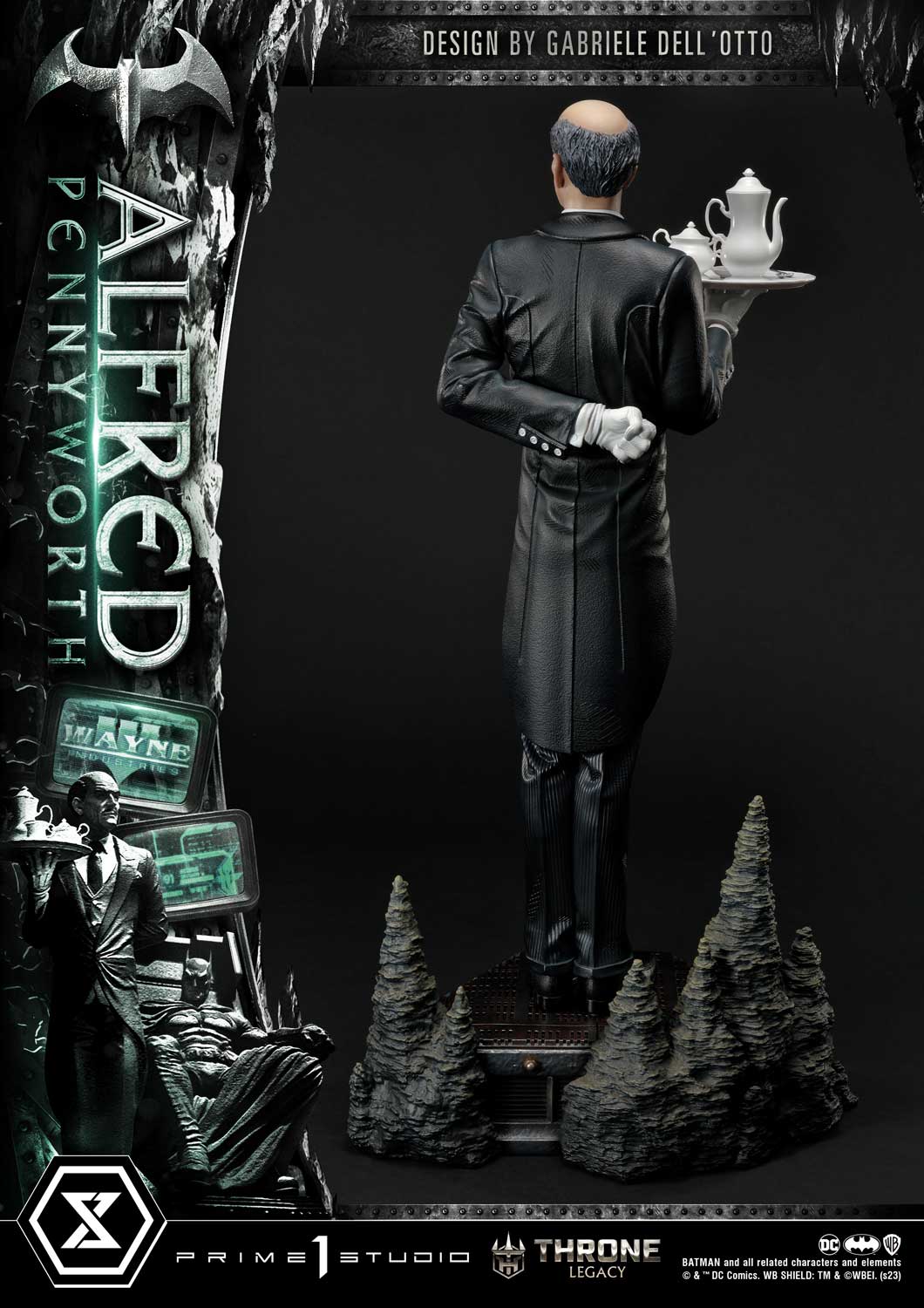 Prime 1 Studio - Batman (Comics): 1/4 scale Alfred Pennyworth (Bonus Version)