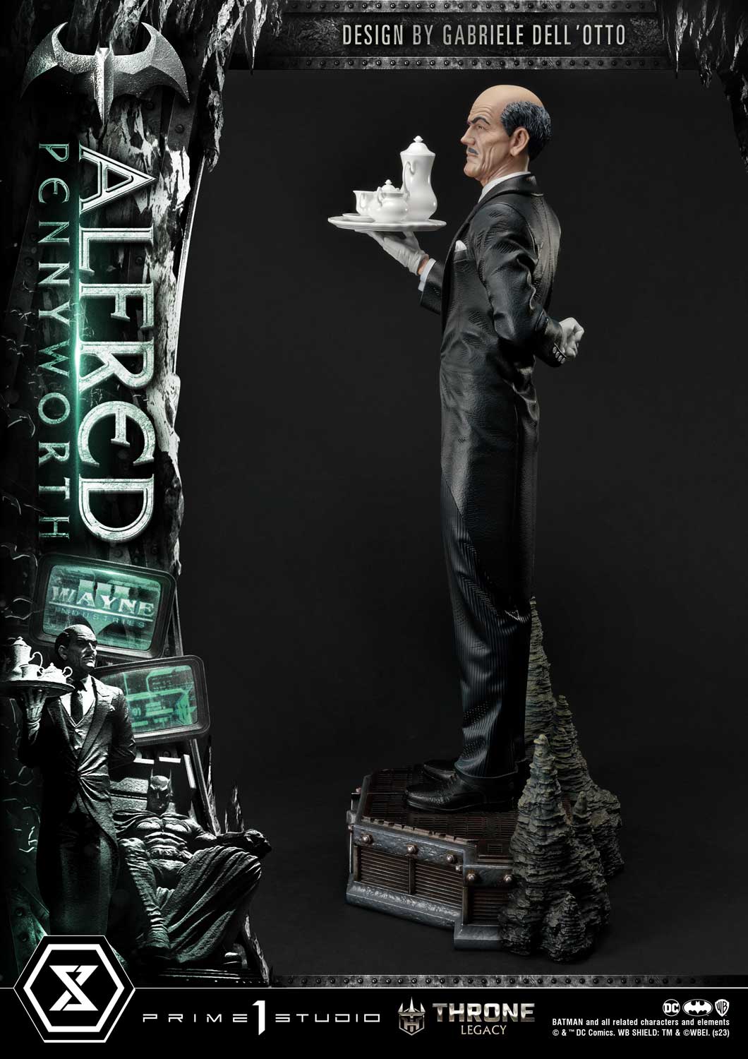 Prime 1 Studio - Batman (Comics): 1/4 scale Alfred Pennyworth (Bonus Version)