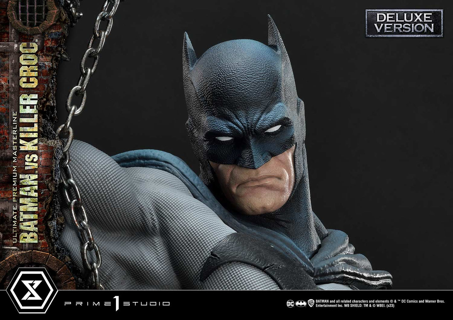 Prime 1 Studio - Batman (Comic): 1/4 Scale Batman Versus Killer Croc Deluxe Version