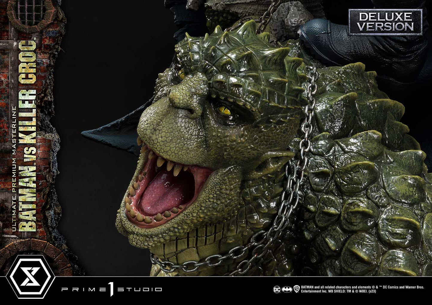 Prime 1 Studio - Batman (Comic): 1/4 Scale Batman Versus Killer Croc Deluxe Version