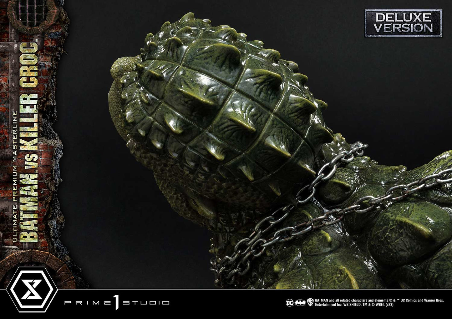 Prime 1 Studio - Batman (Comic): 1/4 Scale Batman Versus Killer Croc Deluxe Version