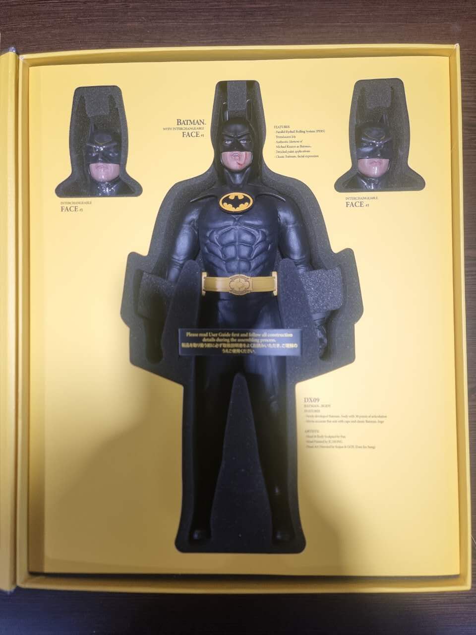 PRE-LOVED - HOT TOYS - DX09 - BATMAN 1989