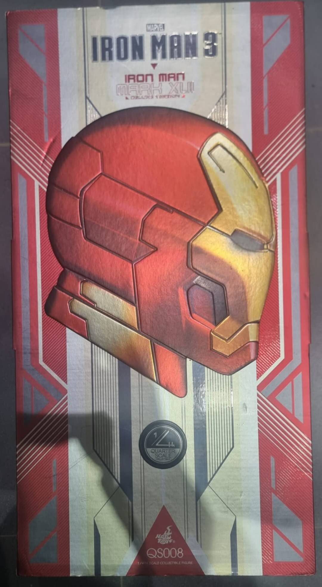 PRE-LOVED - Hot Toys - QS008 - 1/4 Scale Iron Man Mark 42 (Deluxe Version)