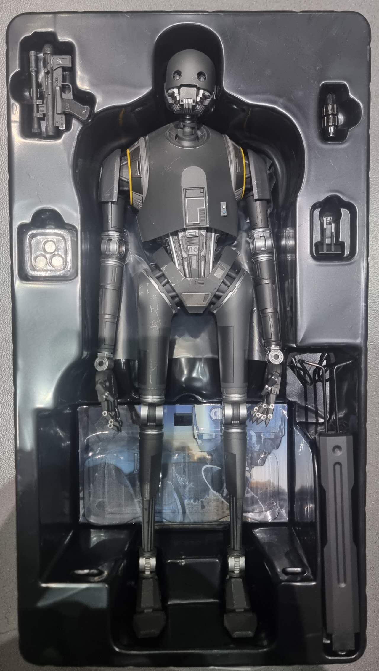PRE-LOVED - Hot Toys - MMS406 - Star Wars : Rogue One – K-2SO