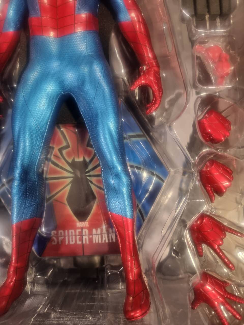 PRE-LOVED - Hot Toys - VGM043 - Marvel's Spider-Man: Spider Armor Mark IV Suit