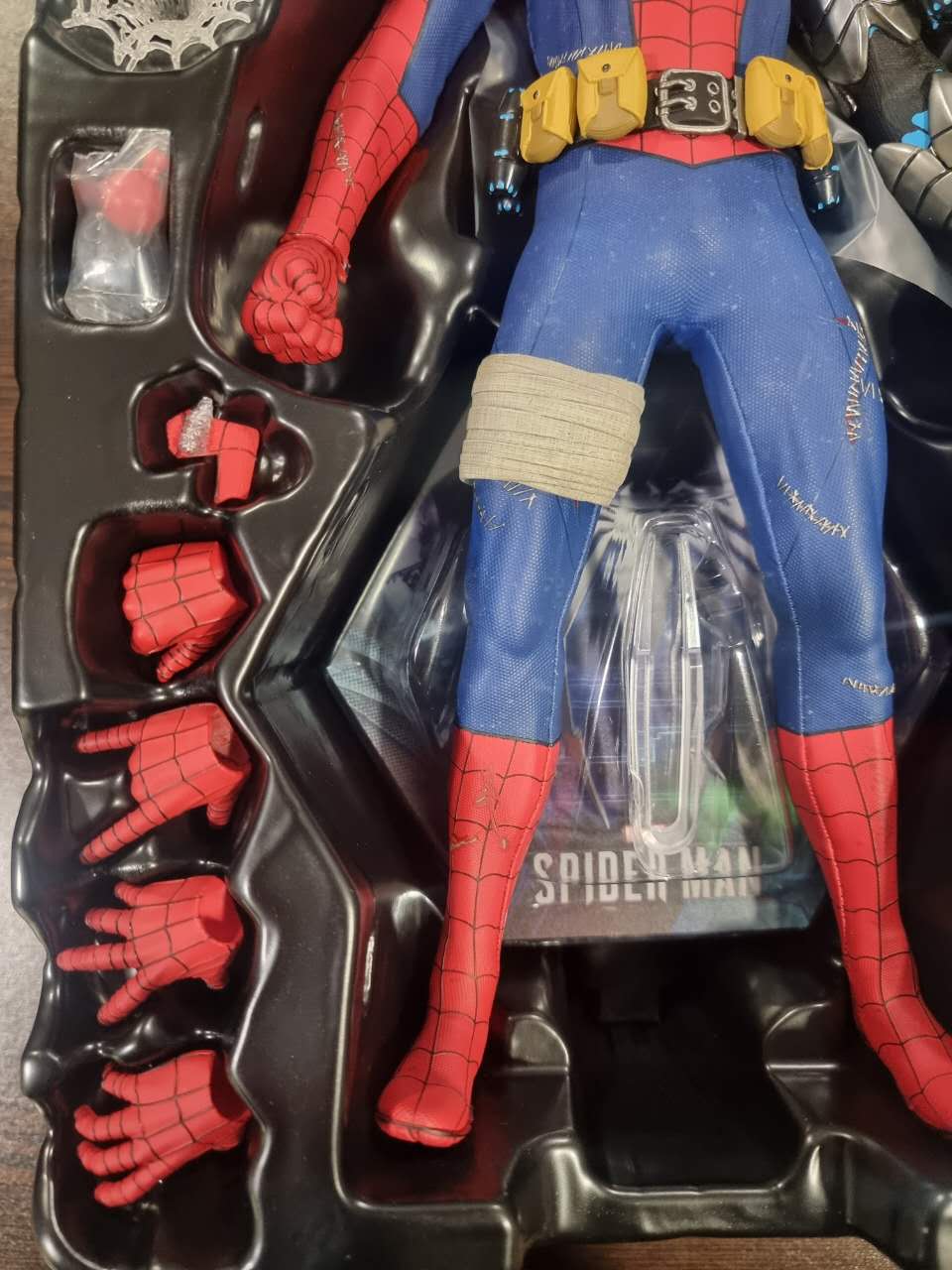 PRE-LOVED - Hot Toys 2021 Toy Fair Exclusive - VGM051 - Marvel’s Spider-Man – Cyborg Suit