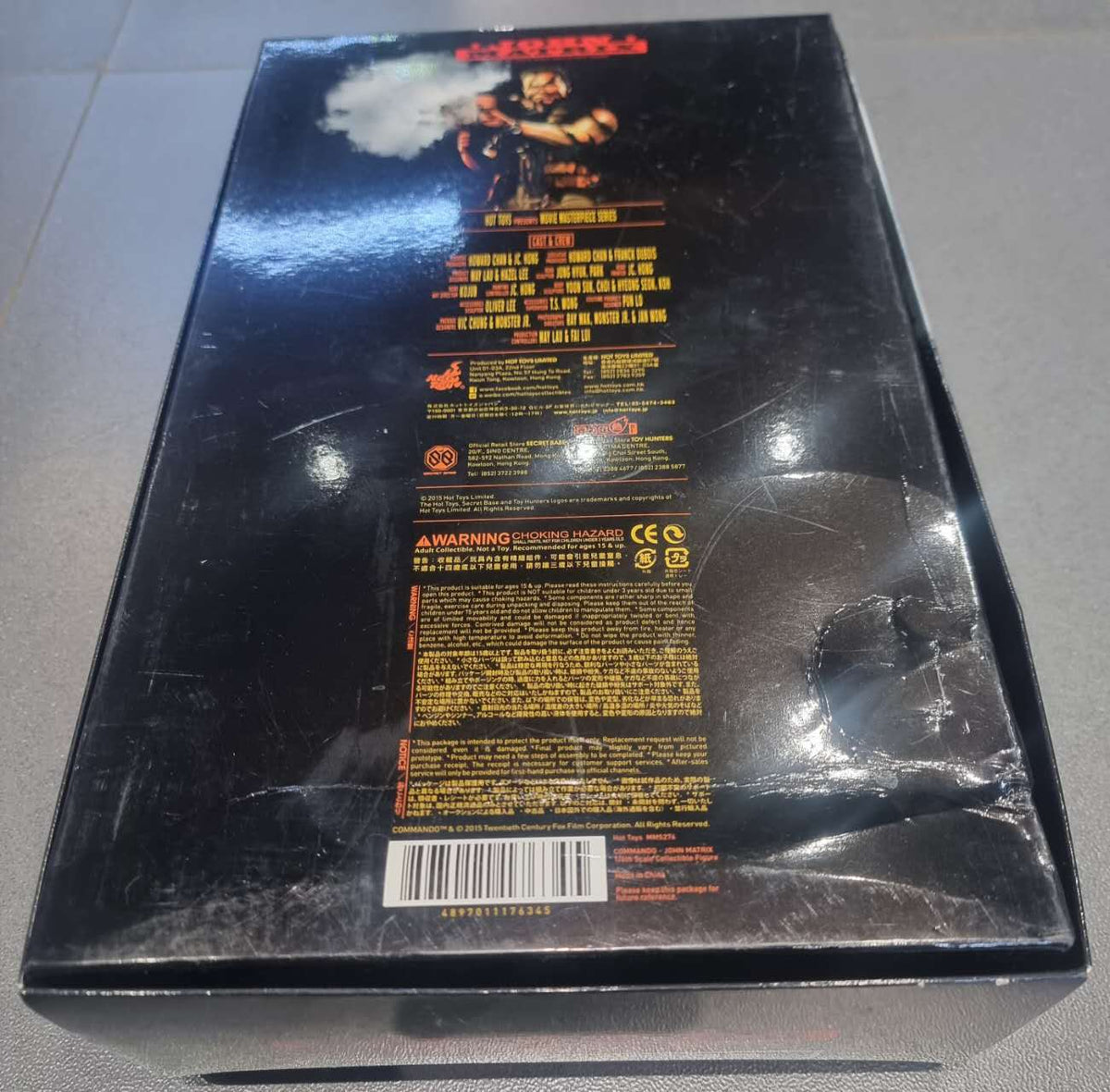 PRE-LOVED - Hot Toys - MMS276 - Commando – John Matrix