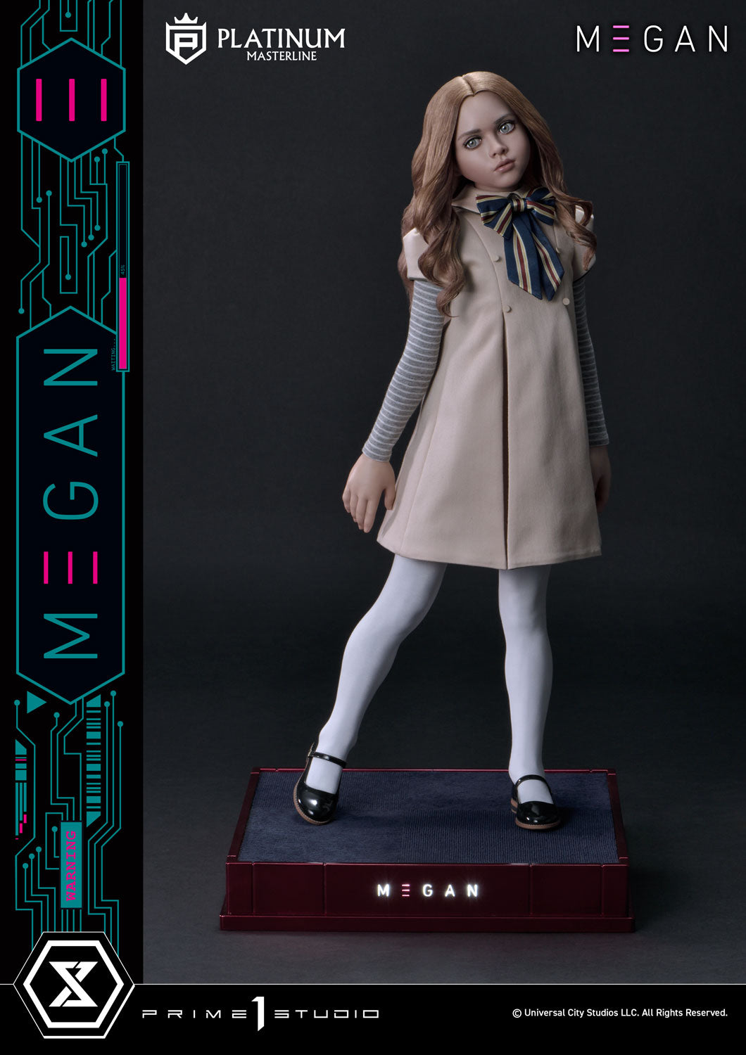 Prime 1 Studio Platinum Masterline - M3GAN (Film): 1/3 Scale M3GAN (Bonus Version)