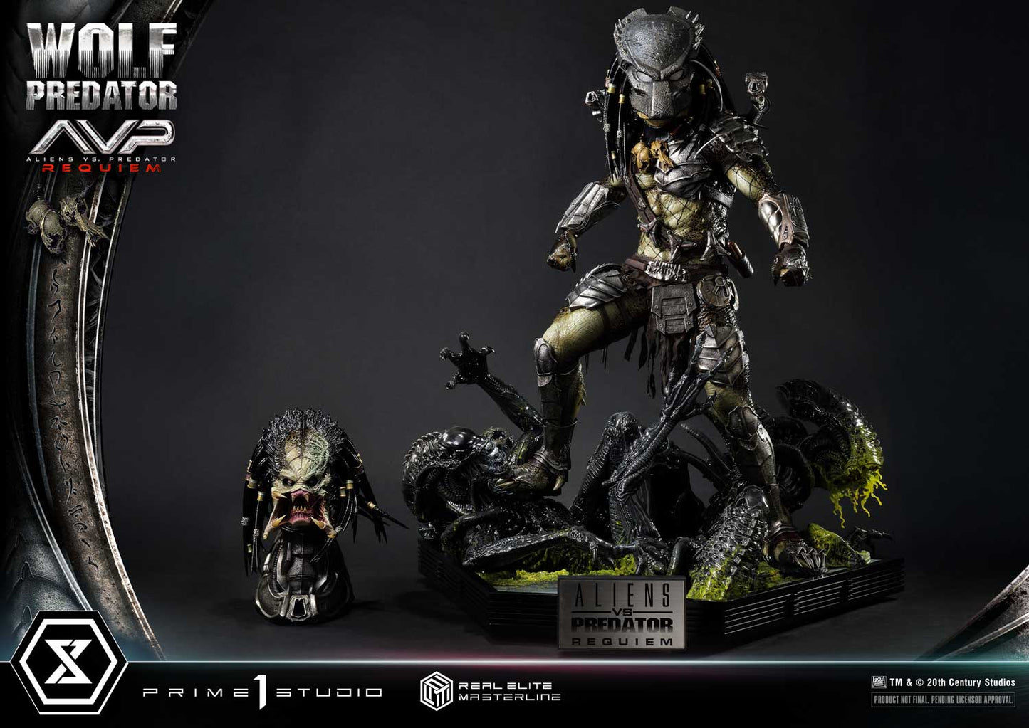 Prime 1 Studio - Aliens vs. Predator: Requiem: 1/3 Scale Wolf Predator (Regular Version)