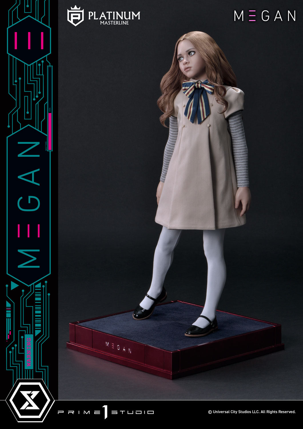 Prime 1 Studio Platinum Masterline - M3GAN (Film): 1/3 Scale M3GAN (Bonus Version)