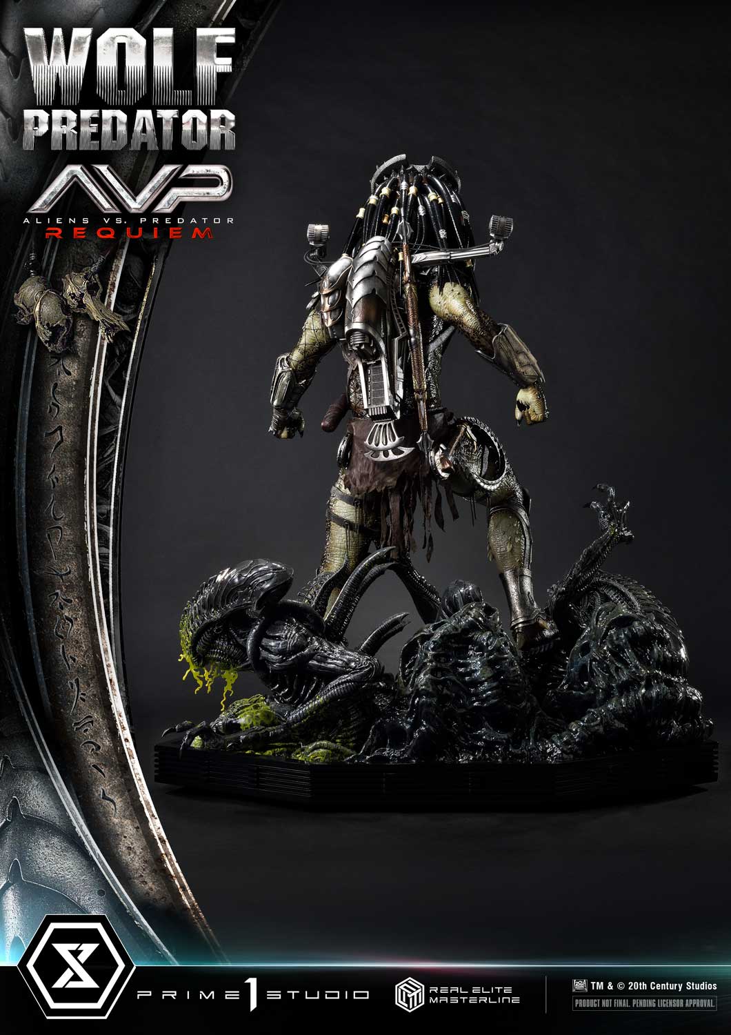 Prime 1 Studio - Aliens vs. Predator: Requiem: 1/3 Scale Wolf Predator (Regular Version)
