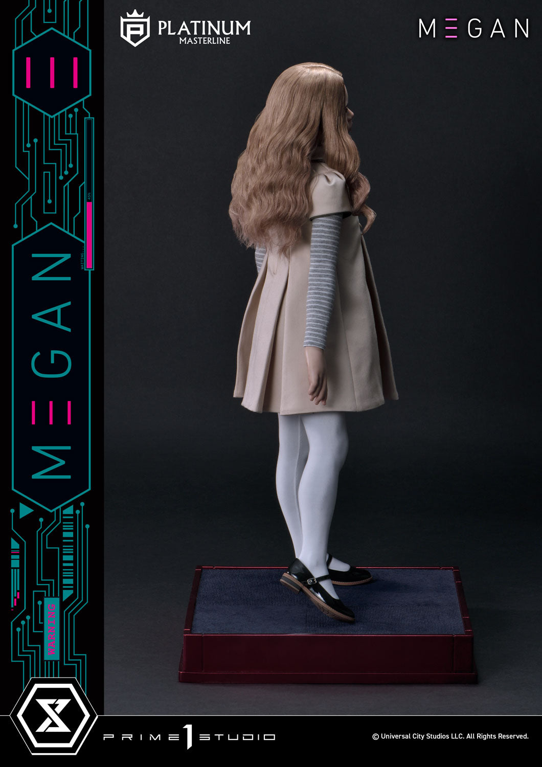 Prime 1 Studio Platinum Masterline - M3GAN (Film): 1/3 Scale M3GAN (Bonus Version)
