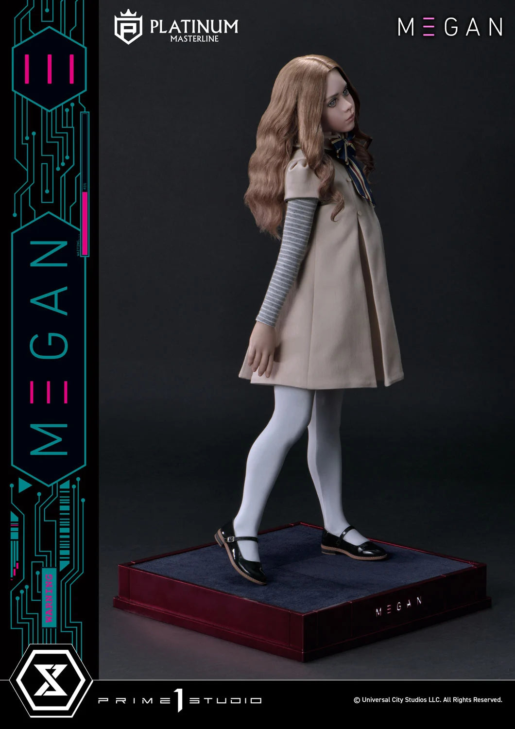 Prime 1 Studio Platinum Masterline - M3GAN (Film): 1/3 Scale M3GAN (Bonus Version)