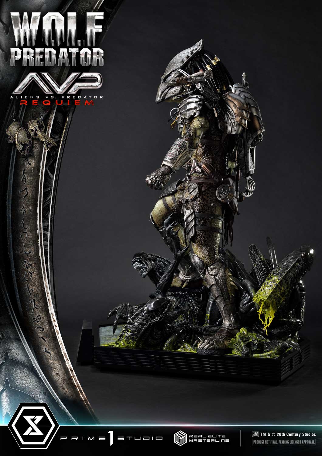 Prime 1 Studio - Aliens vs. Predator: Requiem: 1/3 Scale Wolf Predator (Regular Version)