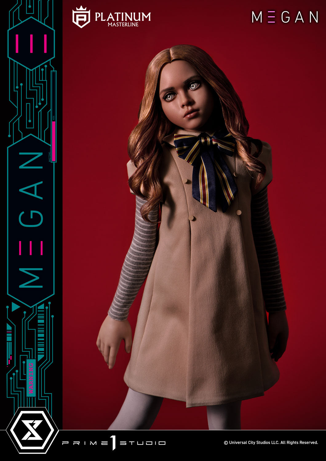 Prime 1 Studio Platinum Masterline - M3GAN (Film): 1/3 Scale M3GAN (Bonus Version)