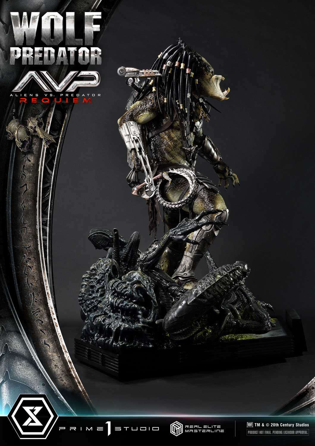 Prime 1 Studio - Aliens vs. Predator: Requiem: 1/3 Scale Wolf Predator (Regular Version)