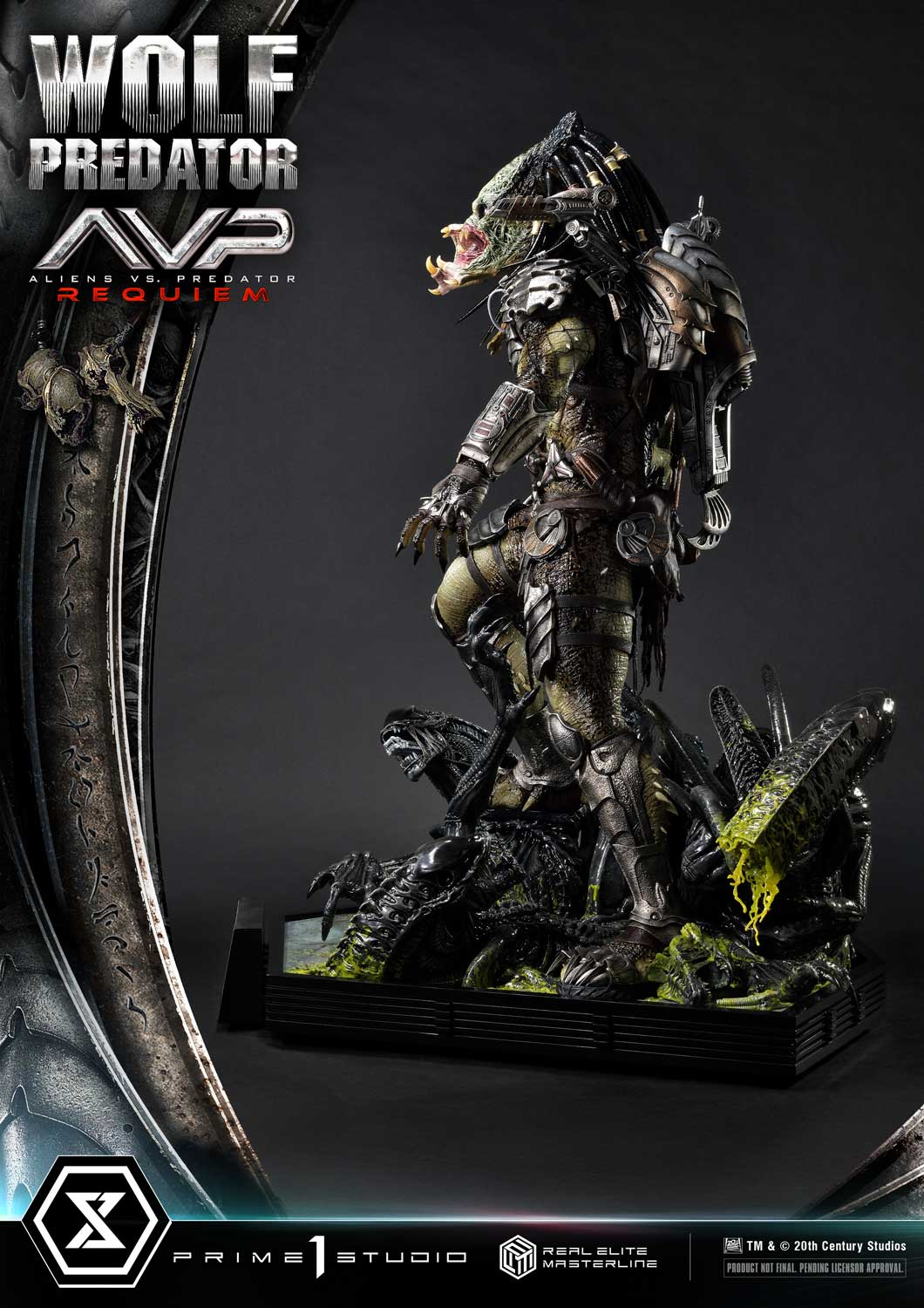 Prime 1 Studio - Aliens vs. Predator: Requiem: 1/3 Scale Wolf Predator (Regular Version)