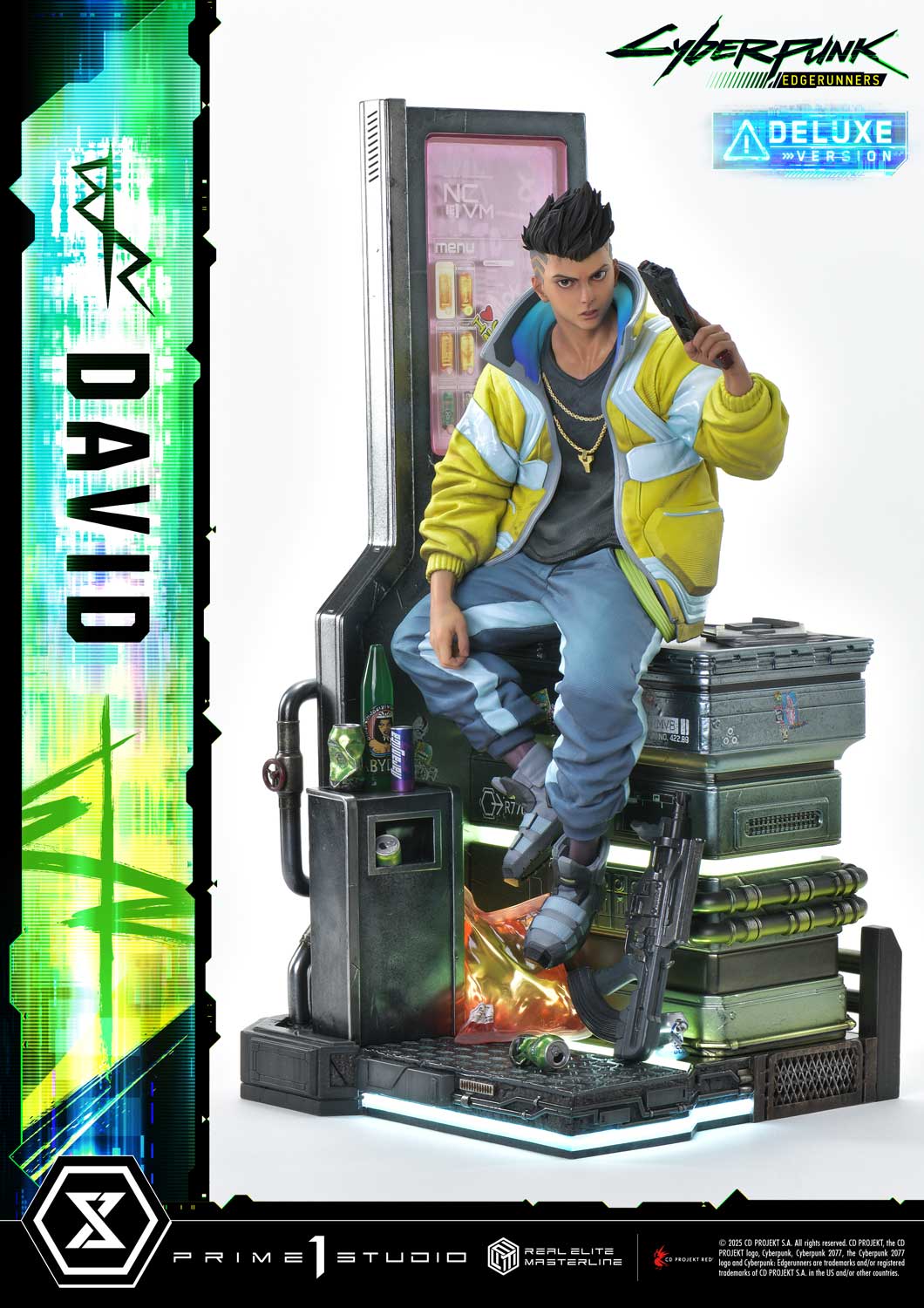 Prime 1 Studio - Cyberpunk Edgerunners: 1/4 Scale David (Deluxe Version)
