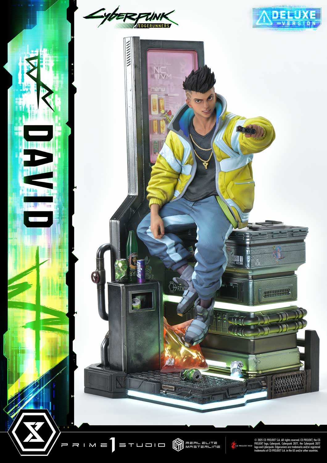 Prime 1 Studio - Cyberpunk Edgerunners: 1/4 Scale David (Deluxe Version)