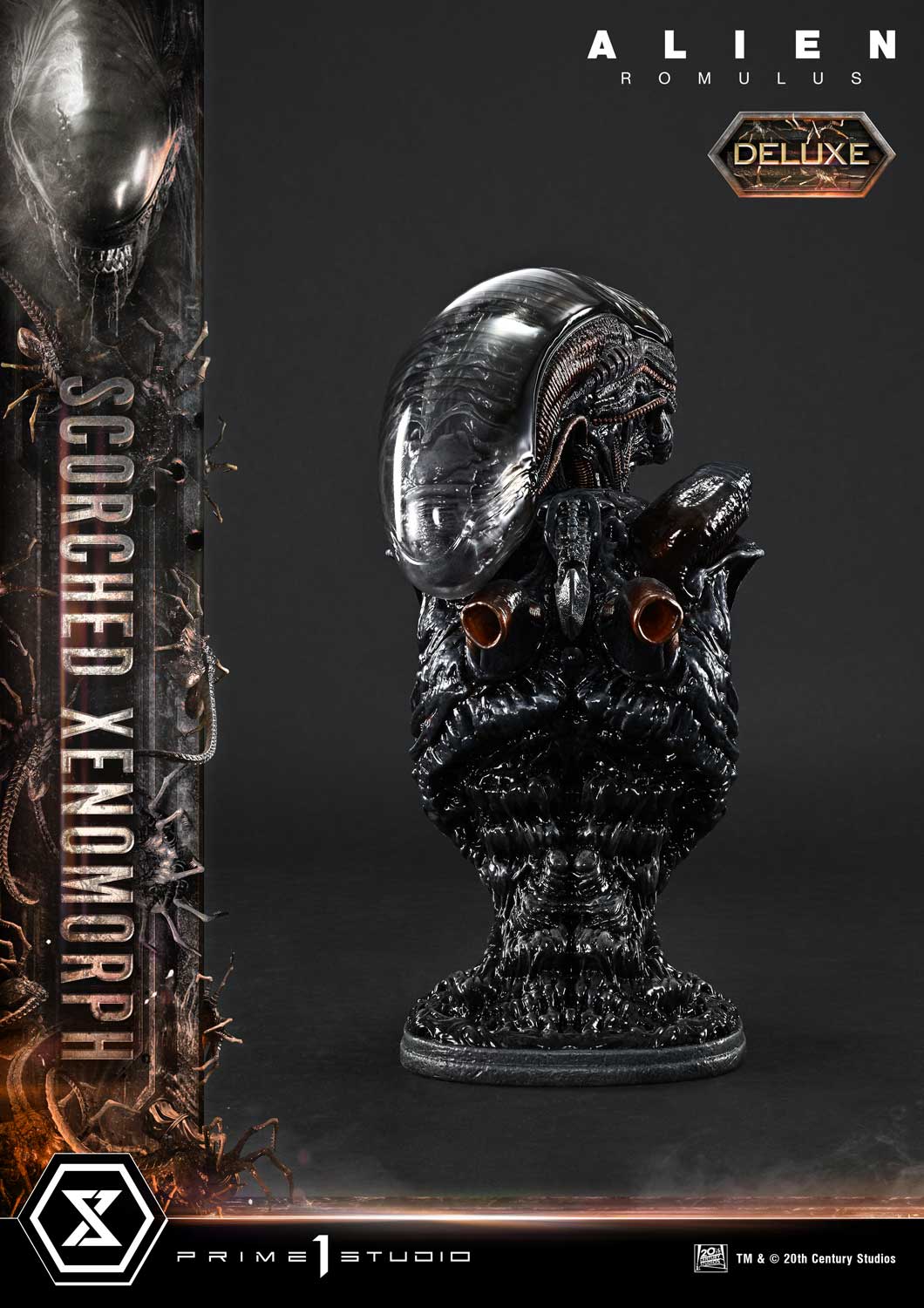 Prime 1 Studio - Alien: Romulus - Scorched Xenomorph (Deluxe Version)