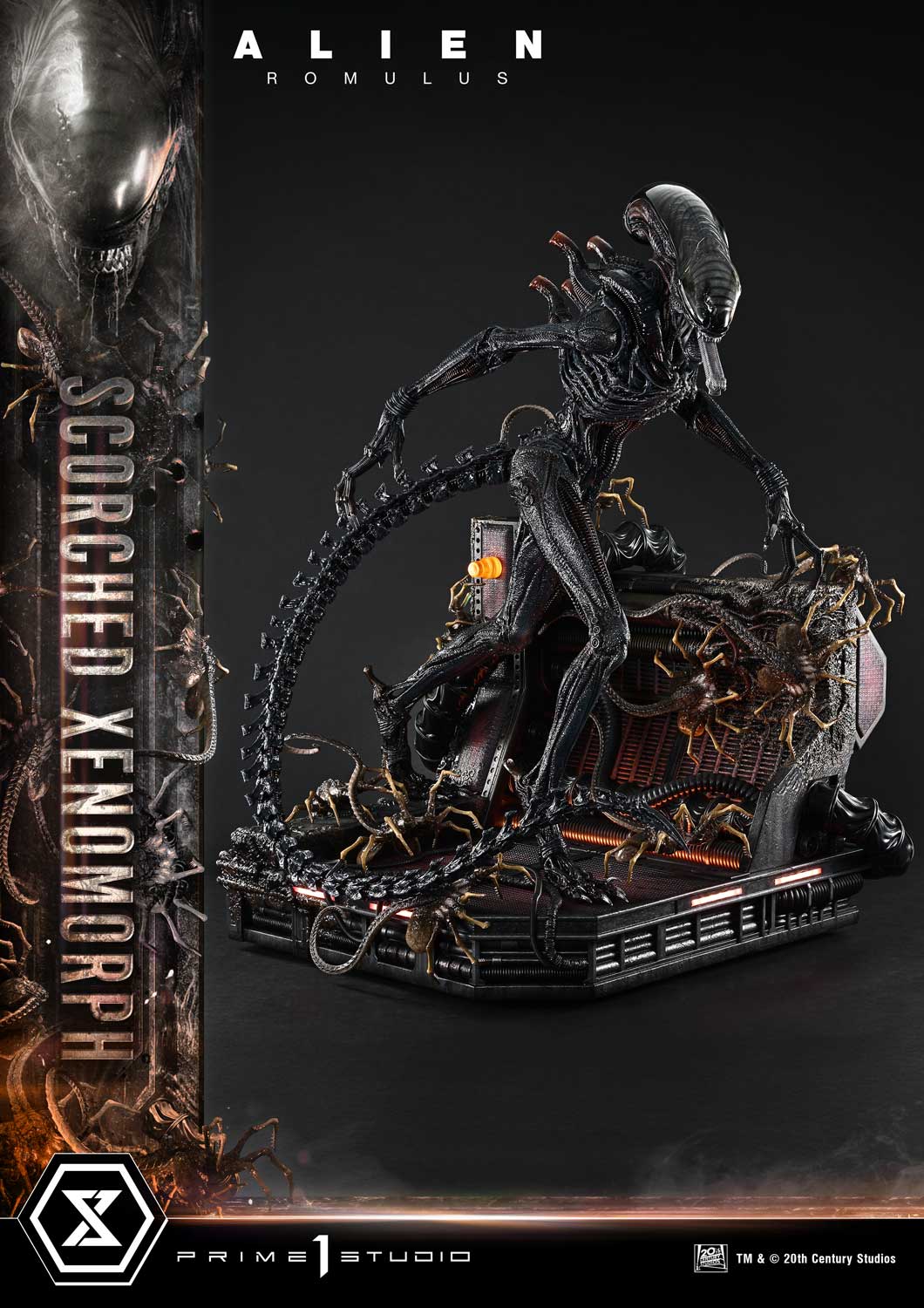 Prime 1 Studio - Alien: Romulus - Scorched Xenomorph (Deluxe Version)