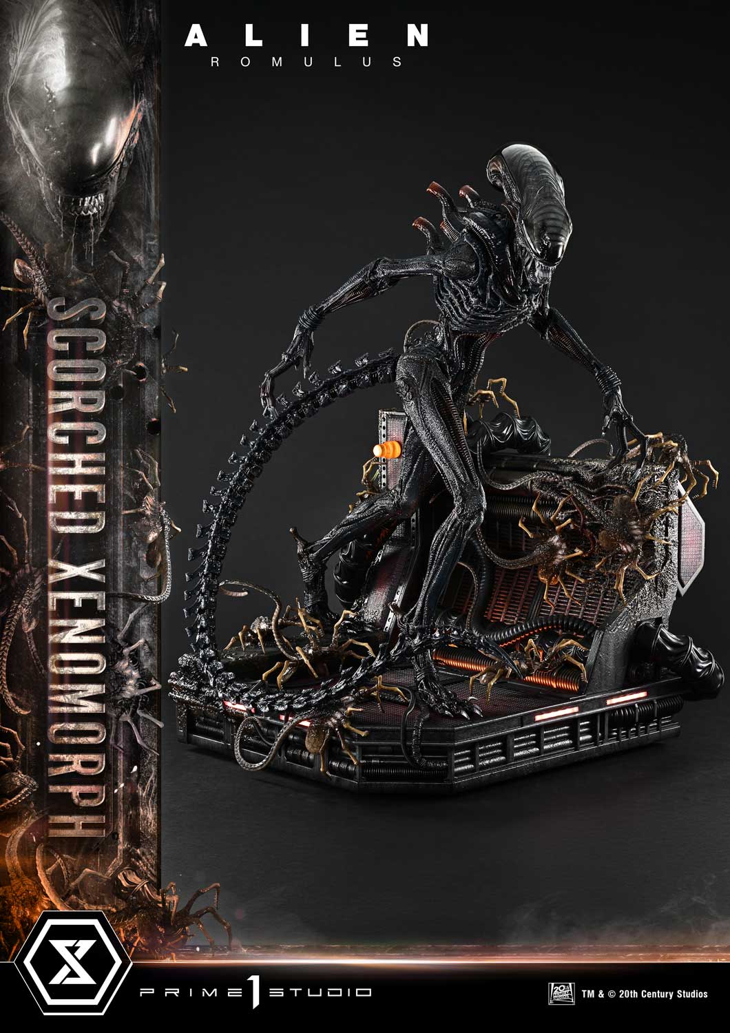 Prime 1 Studio - Alien: Romulus - Scorched Xenomorph (Deluxe Version)