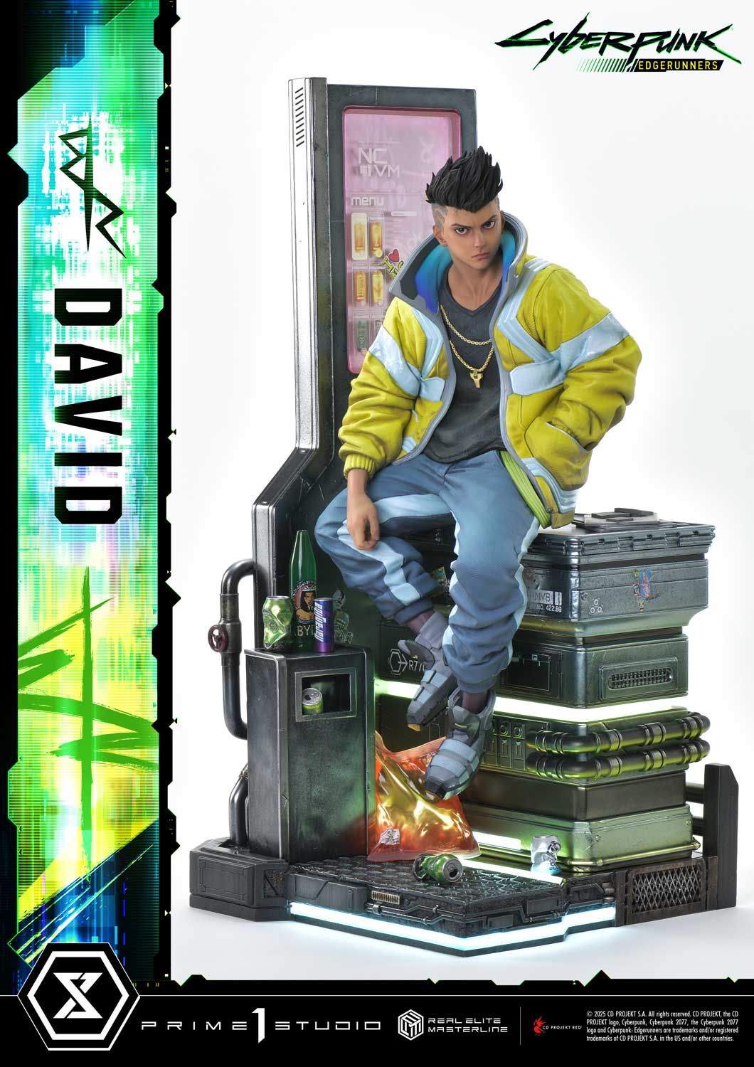 Prime 1 Studio - Cyberpunk Edgerunners: 1/4 Scale David (Deluxe Version)