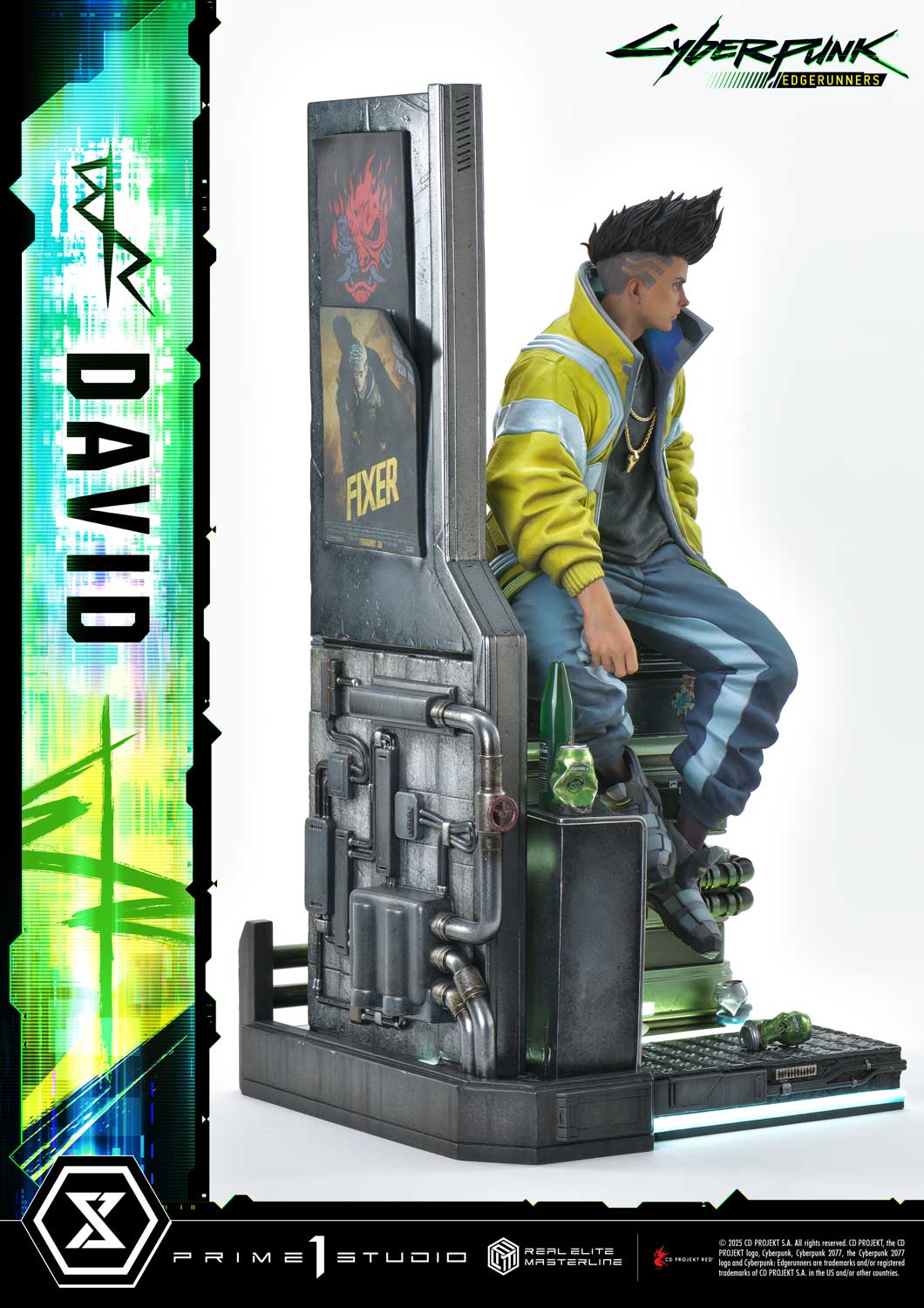 Prime 1 Studio - Cyberpunk Edgerunners: 1/4 Scale David (Deluxe Version)
