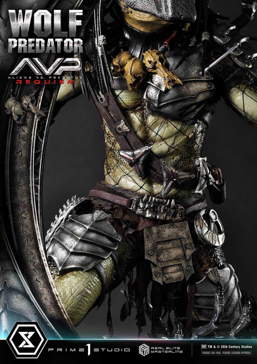 Prime 1 Studio - Aliens vs. Predator: Requiem: 1/3 Scale Wolf Predator (Regular Version)