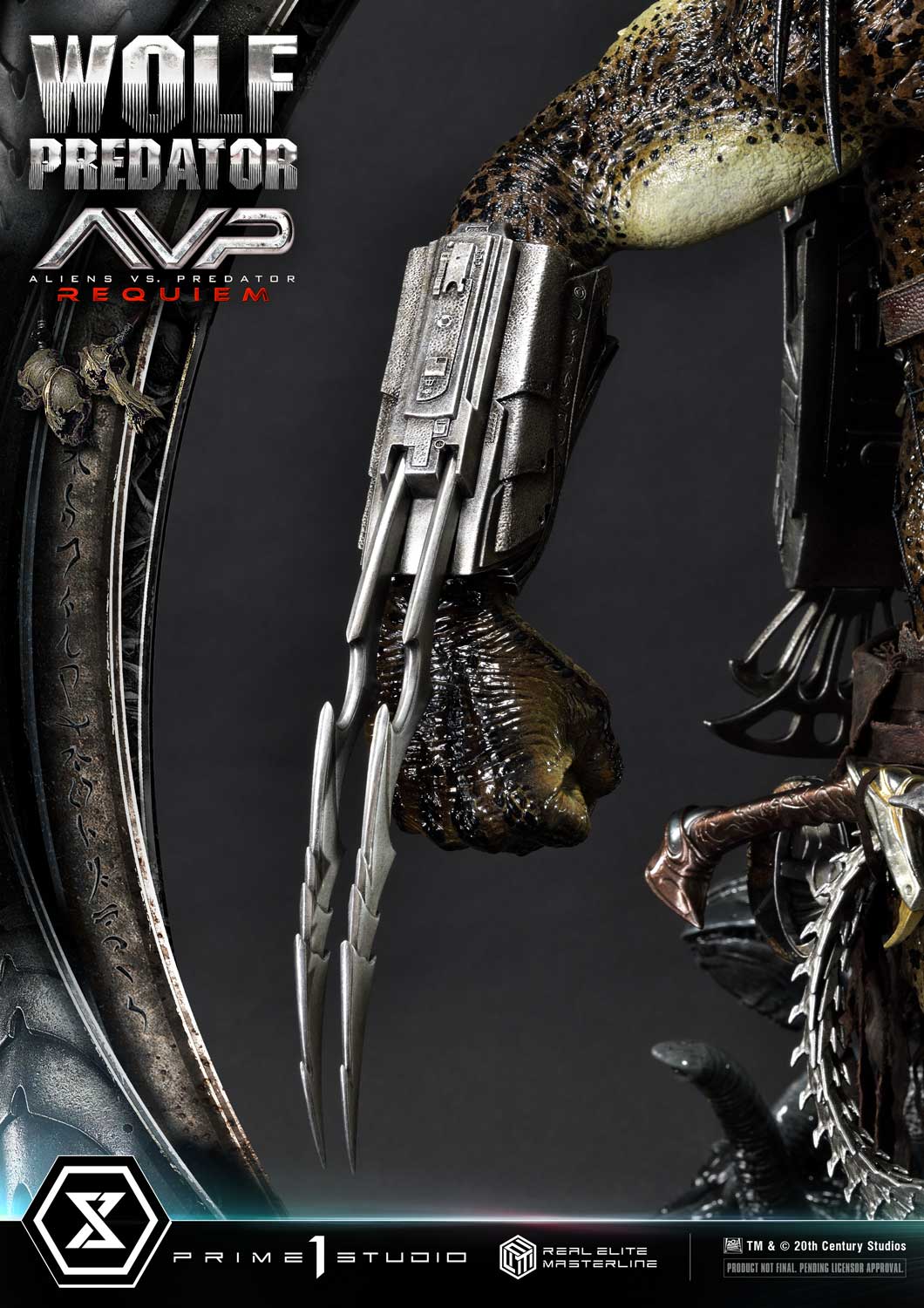 Prime 1 Studio - Aliens vs. Predator: Requiem: 1/3 Scale Wolf Predator (Regular Version)