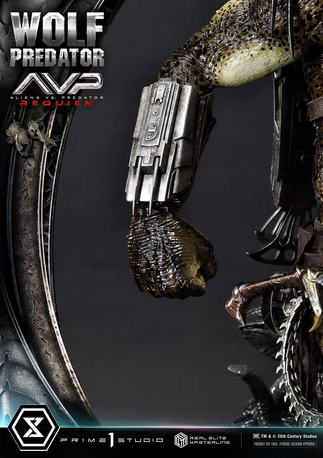 Prime 1 Studio - Aliens vs. Predator: Requiem: 1/3 Scale Wolf Predator (Regular Version)