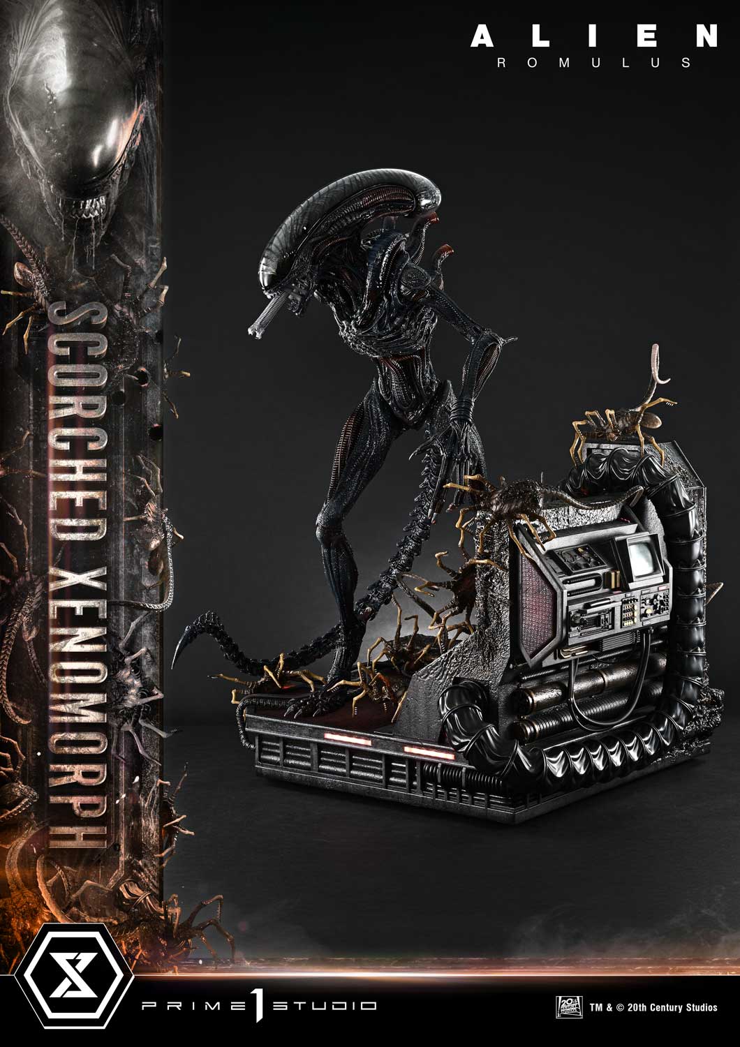 Prime 1 Studio - Alien: Romulus - Scorched Xenomorph (Deluxe Version)