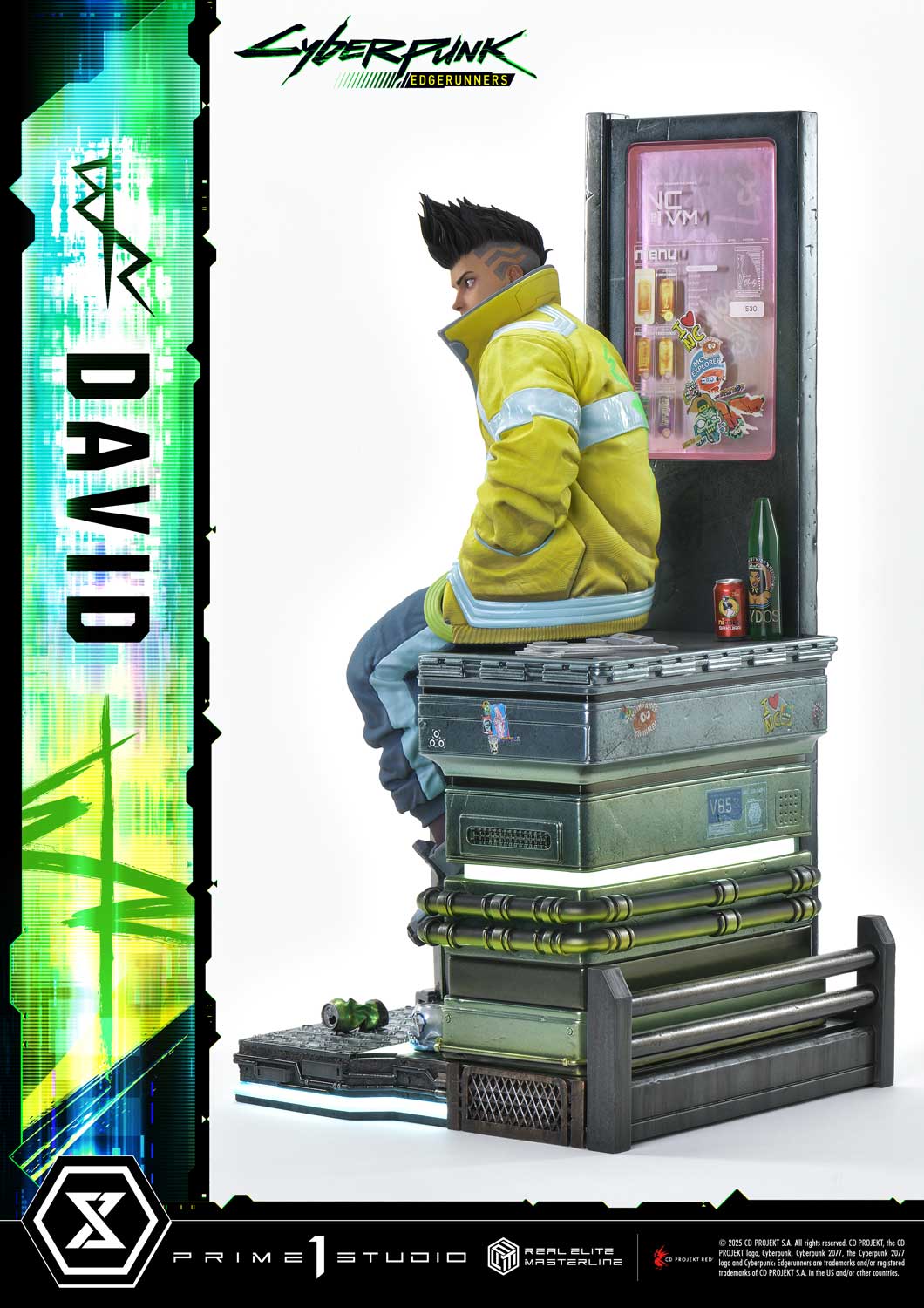 Prime 1 Studio - Cyberpunk Edgerunners: 1/4 Scale David (Deluxe Version)