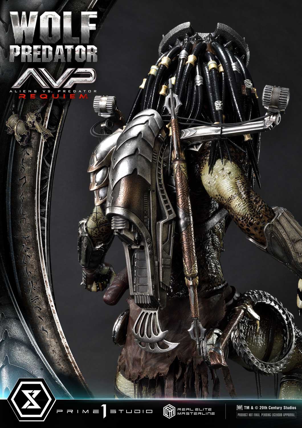 Prime 1 Studio - Aliens vs. Predator: Requiem: 1/3 Scale Wolf Predator (Regular Version)