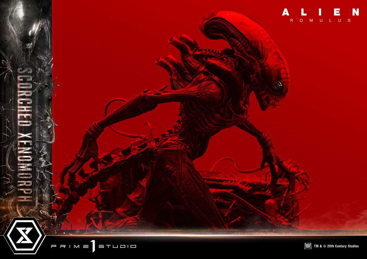 Prime 1 Studio - Alien: Romulus - Scorched Xenomorph (Deluxe Version)