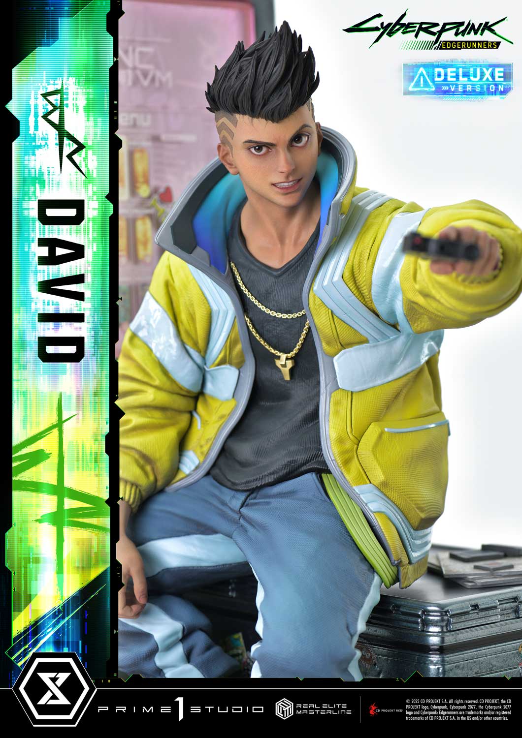 Prime 1 Studio - Cyberpunk Edgerunners: 1/4 Scale David (Deluxe Version)