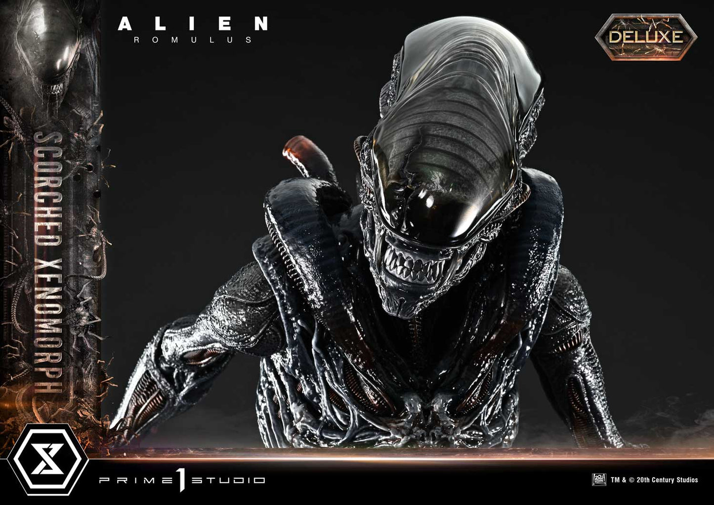 Prime 1 Studio - Alien: Romulus - Scorched Xenomorph (Deluxe Version)