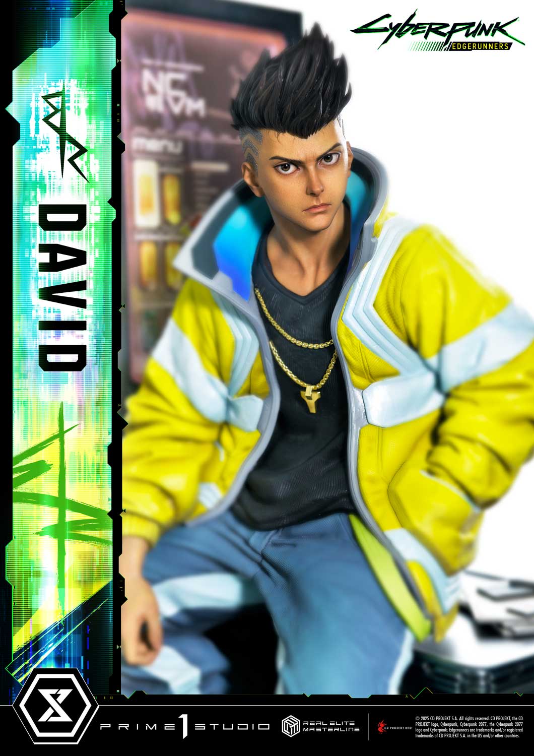 Prime 1 Studio - Cyberpunk Edgerunners: 1/4 Scale David (Deluxe Version)